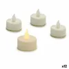 Candle Set Gift Decor White 4 x 4 x 3,7 cm 13,5 x 17 x 4 cm LED (12 Units)