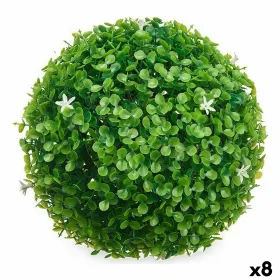 Dekoratīvs Augs Ibergarden Plastmasa Цветы Loksnes Чаша 22 x 22 x 22 cm (8 gb.)
