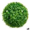 Dekoratīvs Augs Ibergarden Plastmasa Цветы Loksnes Чаша 22 x 22 x 22 cm (8 gb.)