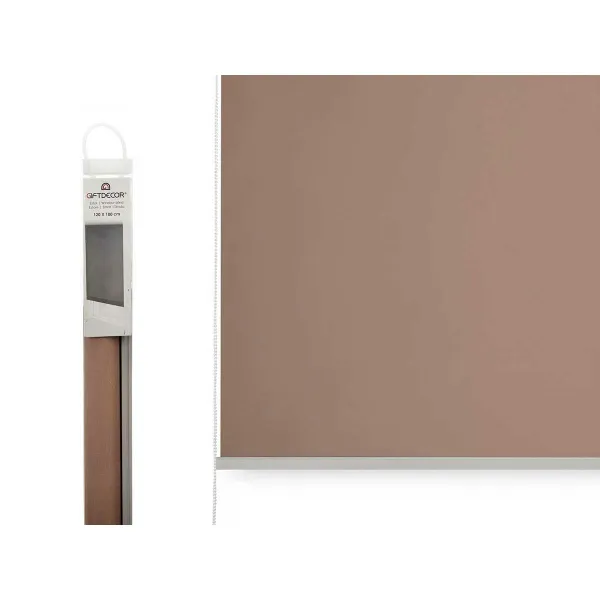 Rullīšu žalūzijas Gift Decor Bēšs Drāna Plastmasa 120 x 180 cm