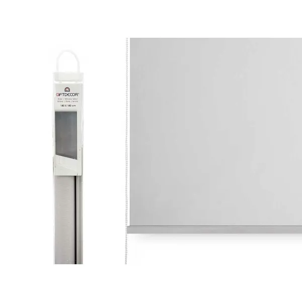 Рольставни Gift Decor Серый Ткань Пластик 180 x 180 cm