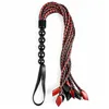 Whips Sportsheets Braided Black/Red