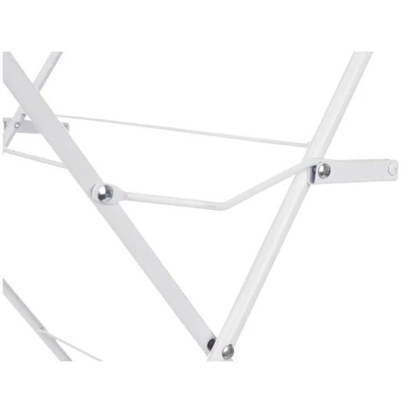 Folding clothes line Kipit White Black polypropylene Iron 47 x 41 x 136 cm 49 x 6,5 x 47 cm 50 x 69,4 x 6,5 cm Vertical (5 Units