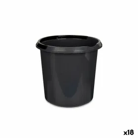 Kahvallinen sanko Harmaa Antrasiitinharmaa 10 L 30 x 28,5 x 30 cm (18 osaa)