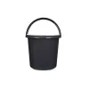 Ведро с ручкой Серый Антрацитный 10 L 30 x 28,5 x 30 cm (18 штук)