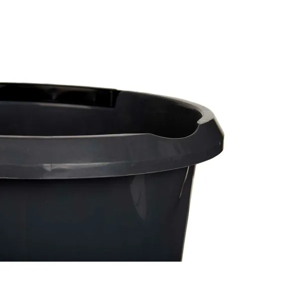 Ведро с ручкой Серый Антрацитный 10 L 30 x 28,5 x 30 cm (18 штук)