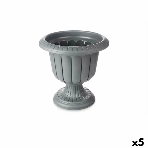 Kabantis šviestuvas Ibergarden Antracito Plastmasinis Stiklinė 47,6 x 47 x 47,4 cm (5 vnt.)