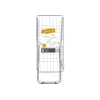 Folding clothes line Kipit Silver Metal 183 x 50,5 x 104 cm 127 x 4 x 50 cm 127 x 5 x 50 cm (6 Units)