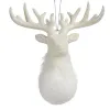 Ziemassvētku Nieciņš Krist+ Balts Plastmasa Purpurīns Ziemeļbrieži 14 x 15,5 x 7 cm (24 gb.)
