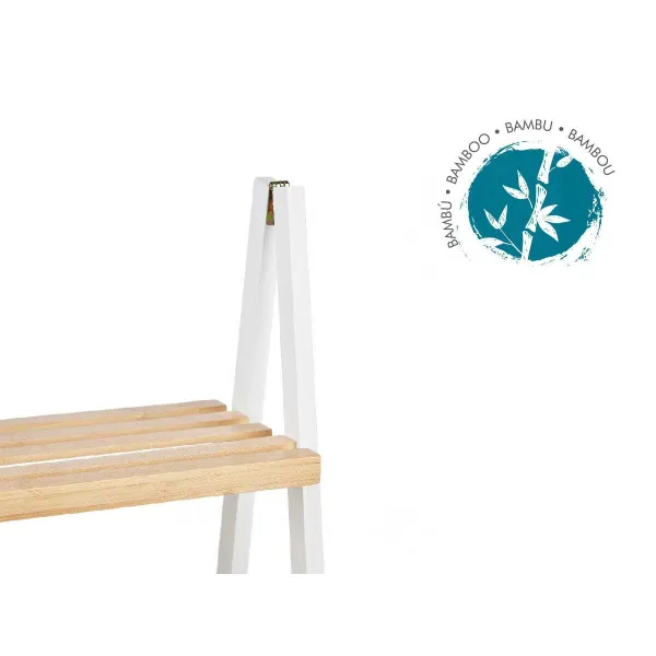 Bathroom Shelves Berilo White Natural 40,3 x 81,5 x 30 cm