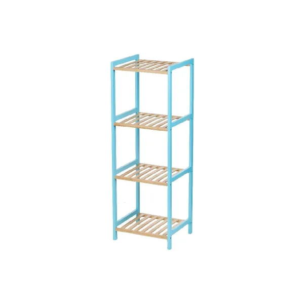 Bathroom Shelves Berilo Blue Natural 35 x 30 x 100 cm 35,2 x 100,2 x 30,2 cm