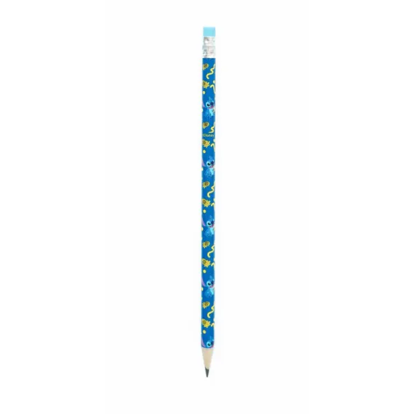 Disney Stitch - Magnetic notebook / shopping list for the fridge + pencil from the Tropical collection (10 x 21 cm)