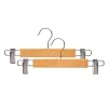 Drabužių pakabų rinkinys Kipit Ruda Sidabras Medžio Metalinis 28,5 x 2,5 x 11,5 cm 28,5 x 11,5 x 4 cm 28,5 x 11,5 x 6 cm Spyruok