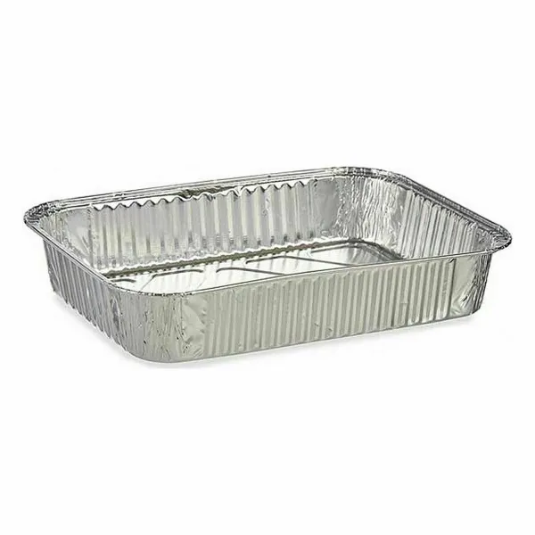 Set of Food Trays Kinvara Disposable 12 Units