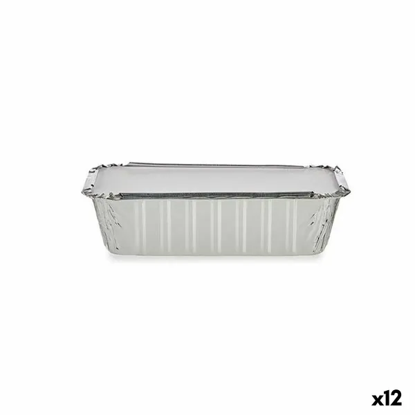 Pārtikas paplātes komplekts Kinvara Vienreizējās lietošanas Ar vāku 12 gb.