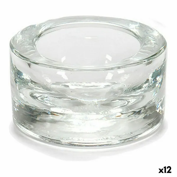 Подсвечник Gift Decor Прозрачный Cтекло 7 x 3,5 x 7 cm (12 штук)