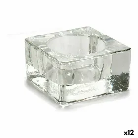 Žvakidė Gift Decor Skaidrus stiklas 6 x 3 x 6 cm (12 vnt.)