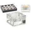 Подсвечник Gift Decor Прозрачный Cтекло 6 x 3 x 6 cm (12 штук)