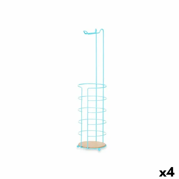 Tualetinio popieriaus laikiklis Berilo Mėlyna 16,5 x 63,5 x 16,5 cm (4 vnt.)
