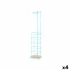 Toilet Roll Holder Berilo Blue 16,5 x 63,5 x 16,5 cm (4 Units)