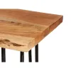 Тумба под телевизор Gift Decor Live Edge Коричневый Чёрный 140 x 37 x 52 cm 140 x 5,5 x 37 cm
