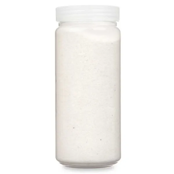 Decorative Sand Gift Decor White 700 g 6,2 x 15,3 x 6,2 cm 6,5 x 15,8 x 6,5 cm (12 Units)