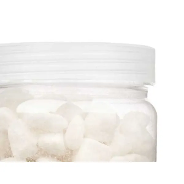 Decorative Stones Gift Decor White 8 - 15 mm 700 g 6,2 x 15,3 x 6,2 cm 6,5 x 15,8 x 6,5 cm (12 Units)