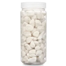 Декоративные камни Gift Decor Белый 10 - 20 mm 700 g 6,2 x 15,3 x 6,2 cm 6,5 x 15,8 x 6,5 cm (12 штук)