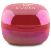 Guess 4G Printed Logo - Bluetooth TWS Headphones + Charging Case (Fuchsia)