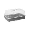 Greenhouse Ibergarden Grey Transparent Plastic 38,4 x 17,5 x 24,7 cm 38,4 x 18 x 24 cm (8 Units)