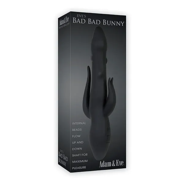 G-Spot Vibrator Adam & Eve Bad Bad Bunny Black