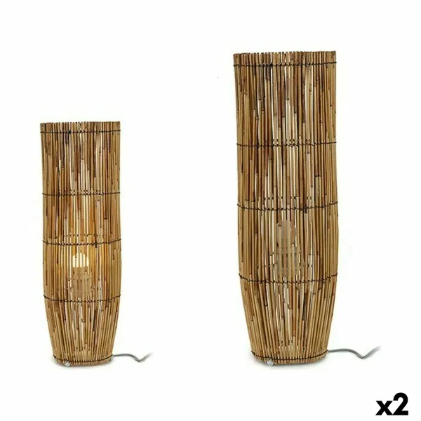 Grīdas lampa Gift Decor Dabisks 21,5 x 62 x 21,5 cm (2 gb.)