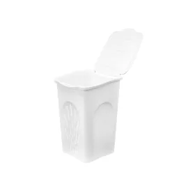 Бельевая корзина Stefanplast Белый Пластик 50 L 37 x 56 x 39 cm (6 штук)