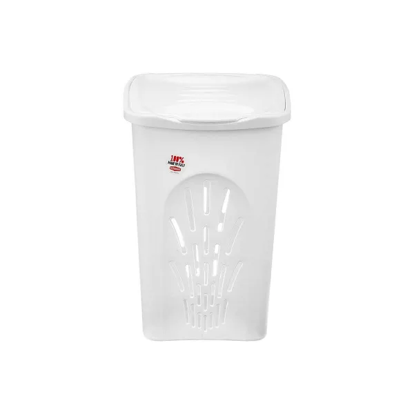 Pyykkikori Stefanplast Valkoinen Muovinen 50 L 37 x 56 x 39 cm (6 osaa)