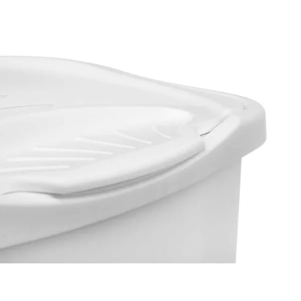 Pyykkikori Stefanplast Valkoinen Muovinen 50 L 37 x 56 x 39 cm (6 osaa)