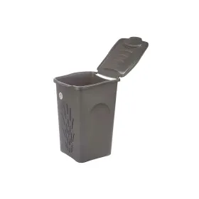 Бельевая корзина Stefanplast Антрацитный Пластик 50 L 37 x 56 x 39 cm 37 x 56 x 38,5 cm (6 штук)