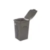 Laundry basket Stefanplast Anthracite Plastic 50 L 37 x 56 x 39 cm 37 x 56 x 38,5 cm (6 Units)