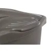 Laundry basket Stefanplast Anthracite Plastic 50 L 37 x 56 x 39 cm 37 x 56 x 38,5 cm (6 Units)