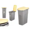 Roskasanko Stefanplast Keltainen Harmaa Muovinen 25 L (6 osaa)