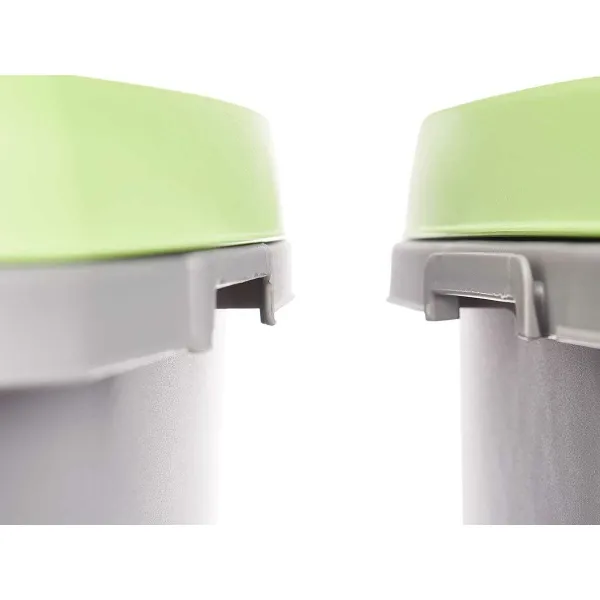 Мусорное ведро Stefanplast Зеленый Серый Пластик 25 L (6 штук)