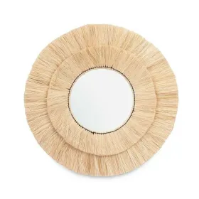 Sieninis veidrodis Gift Decor Ruda 73 x 73 x 3 cm Apskritimai