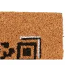 Doormat Gift Decor Scan Me! Yellow Blue White Red Natural PVC Coconut Fibre 60 x 1 x 40 cm (12 Units)