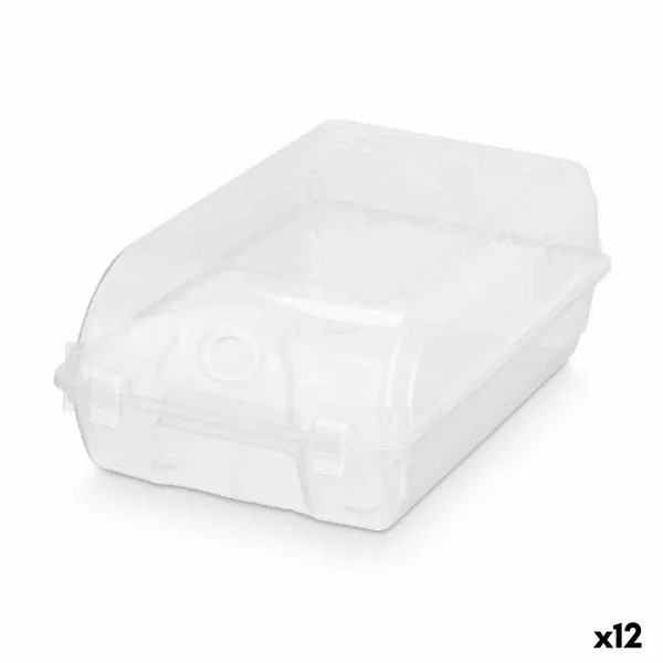Sudedama batų dėžė Gondol Skaidrus Plastmasinis 21 x 13 x 37 cm 21,4 x 13 x 37 cm (12 vnt.)
