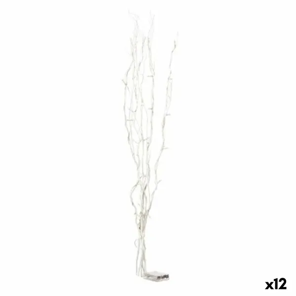 корсажи Gift Decor Белый Деревянный 20 x 90 x 6 cm LED Свет (12 штук)