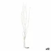 корсажи Gift Decor Белый Деревянный 20 x 90 x 6 cm LED Свет (12 штук)