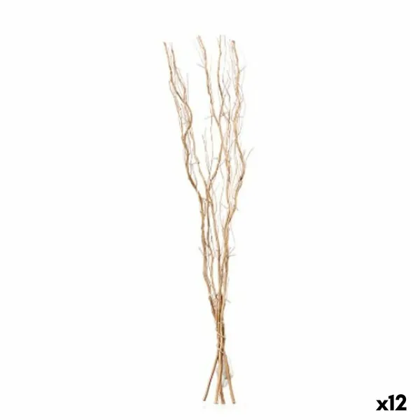 корсажи Gift Decor Позолоченный Деревянный 20 x 90 x 6 cm LED Свет (12 штук)