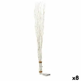 Buķetes Gift Decor Balts Koks 10 x 120 x 10 cm LED Licht (8 gb.)
