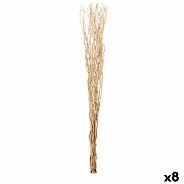 корсажи Gift Decor Позолоченный Деревянный 10 x 120 x 10 cm LED Свет (8 штук)