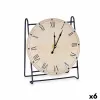 Настольные часы Gift Decor Чёрный Деревянный (6 штук)