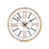 Настенное часы Gift Decor Чёрный Деревянный Металл Деревянный MDF 60 x 60 x 4,5 cm (4 штук)